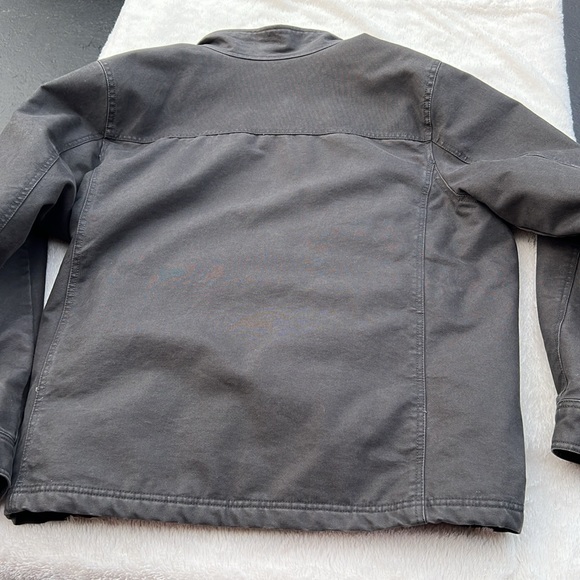 Eddie Bauer Bomber Jacket Explorer Cloth XL Bomber Coat Pockets grey - Picture 9 of 9